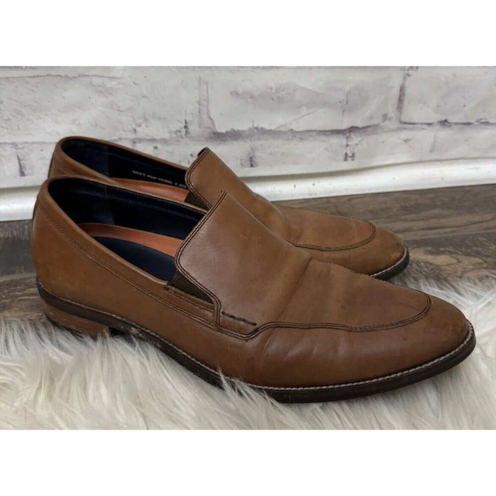Cole Haan Men's Size 9.5M Lenox Hill Venetian Brown Loafer Slip On Dress Shoe
